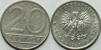 Polen 20 Zloty 1987 ss 2,50 EUR prix TTC + 8,99 EUR frais d'envoi