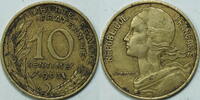 Frankreich 10 Centimes 1963 ss 1,50 EUR prix TTC + 8,99 EUR frais d'envoi