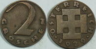 Österreich 2 Groschen 1929 ss 1,50 EUR prix TTC + 8,99 EUR frais d'envoi