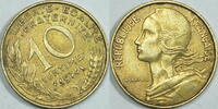 Frankreich 10 Centimes 1974 ss 1,50 EUR prix TTC + 8,99 EUR frais d'envoi