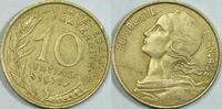 Frankreich 10 Centimes 1977 ss 1,50 EUR prix TTC + 8,99 EUR frais d'envoi