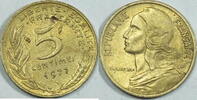 Frankreich 5 Centimes 1971 ss 1,50 EUR prix TTC + 8,99 EUR frais d'envoi