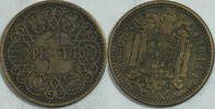 Spanien 1 Peseta 1944 ss 2,00 EUR prix TTC + 8,99 EUR frais d'envoi