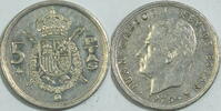 Spanien 5 Pesetas 1979 vz 2,50 EUR prix TTC + 8,99 EUR frais d'envoi