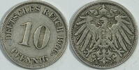 Kaiserreich 10 Pf 1906 E ss 1,00 EUR prix TTC + 8,99 EUR frais d'envoi