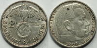 3. Reich 2 RM 1938 B ss-vz 11,90 EUR prix TTC + 14,49 EUR frais d'envoi