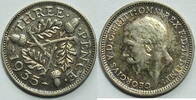 Großbritannien 3 Pence 1935 vz 4,50 EUR prix TTC + 8,99 EUR frais d'envoi