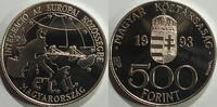 500 Forint 1993 Ungarn in Europa-Kettenbrücke FB
