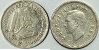 Südafrika 3 Pence 1950 ss 2,90 EUR prix TTC + 8,99 EUR frais d'envoi