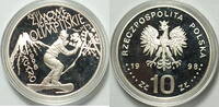 Polen 10 Zloty Olympische Winterspiele 1998 in Nagano (Japan) -