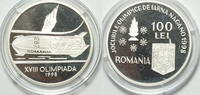 Rumänien 100 Lei Olympische Winterspiele 1998 in Nagano (Japan) - Bobfahrt -