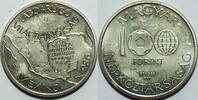 Ungarn 100 Forint 1985 Fußball WM 1986 Mexico bfr, vz-st 12,00 EUR  + 14,49 EUR frais d'envoi