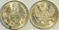 Rußland 10 Kopeken Nikolaus II. (1894-1917) -