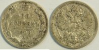 Rußland  15 Kopeken 1906 s