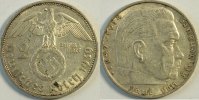 3. Reich 2 RM 1939 G Hindenburg Kursmünze ss 11,00 EUR prix TTC + 14,49 EUR frais d'envoi