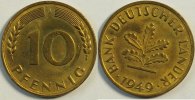 BRD 10 Pf Bank deutscher Länder -