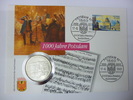 Deutschland 10 DM und 0,80 DM Numisbrief Potsdam -