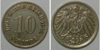 Kaiserreich Deutsches Reich 10 Pfennig 1914 A ss 1,00 EUR prix TTC + 8,99 EUR frais d'envoi