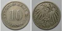 Kaiserreich Deutsches Reich 10 Pfennig -