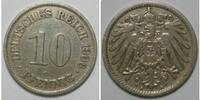 Kaiserreich Deutsches Reich 10 Pfennig 1898 F ss 1,00 EUR prix TTC + 8,99 EUR frais d'envoi