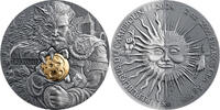 Cameroon 2000 Francs Werewolf Dual Essence 2 oz Antique finish Silver Coin 2000 Francs CFA -