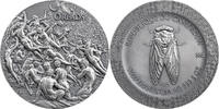 Cameroon 5000 Francs The Oreads Celestial Beauty 5 oz Antique finish Silver Coin 5000 Francs CFA -