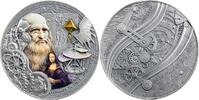 Leonardo Da Vinci Futurists of the Past 2 oz Antique finish Silver Coin 2000 Francs CFA Cameroon 2024