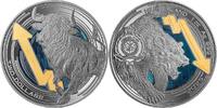 Niue 2 dollars Bull and Bear Markets Ruthenium Edition 1 oz Proof-like Silver Coin 2$ Niue 2025 -