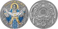 Niue 10 dollars Orans: The Pray for Peace 5 oz Antique finish Silver Coin 10$ Niue 2025 -