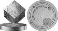 Ghana 5 cedis 2025 Space Cube | Muonionalusta Cube Coin 2 oz Antique fin... 299,90 EUR envoi gratuit