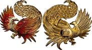 Samoa 5 dollars Phoenix 2 oz Silver Coin -