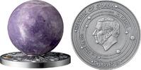 Ghana 10 cedis Mercury Solar System 2 oz Antique finish Silver Coin 10 Cedis Republic of Ghana 2024 -