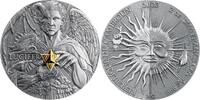 Cameroon 2000 Francs Lucifer Morning Star Dual Essence 2 oz Antique finish Silver Coin 2000 Francs CFA -