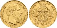 Belgium 20 Francs Leopold II, Brussels mint -