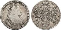 Russia Rouble 1737 Anna, Kadashevsky mint VF/XF 600,00 EUR  + 20,00 EUR frais d'envoi