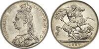 Great Britain Crown 1890 Victoria AU/UNC 300,00 EUR  + 20,00 EUR frais d'envoi