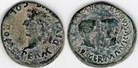 Roman Empire Tiberius Colonia Romula Hispania (Sevilla province) As (H20) -