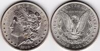 USA  1882 Morgan Silver Dollar (M82)
