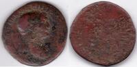Roman Empire Emperor Trajan river sestertius (C234) -