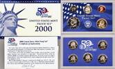 United States 2000 2000 U.S Mint ten coin Proof Set (G9)  25,77 EUR  + 38,65 EUR frais d'envoi