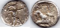 Cyprus ancient Cypriot silver stater Kition Baalmelek II -