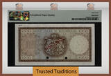 Welt Banknoten 1000 FRANCS 1982 TT PK 52Bs LUXEMBOURG  SPECIMEN PMG 67 EPQ SUPERB FINEST KNOWN! SUPERB FDC. TOP POPULATION THE ONLY EXAMPLE GRADED AT 67 LEVEL BY PMG. FINEST KNOWN!!!