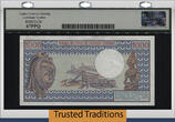 Welt Banknoten 1000 FRANCS TT PK 3ds 1978-84 GABON  SPECIMEN LCG 67 PPQ SUPERB GEM FINEST KNOWN! SUPERB GEM NEW! ONLT EXAMPLE IN 67 AND NONE FINER. FINEST KNOWN!