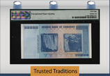 Welt Banknoten 2008 TT PK 91* ZIMBABWE 100 TRILLION DOLLARS REPLACEMENT STAR 22 IN PMG 68 EPQ SIMPLY BEAUTIFUL WITH QUALITY DESIRED BY THE MOST RIGOROUS COLLECTOR. NEAR PERFECTION REPLACEMENT STAR NOTE! ONLY 22 CERTIFIED I