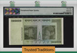 Welt Banknoten  TT PK 88 2008 ZIMBABWE 10 TRILLION DOLLARS PMG 68 EPQ SUPERB GEM UNCIRCULATED! “WE SUGGEST THE COMMITTED COLLECTOR TO START TODAY COMPLETELY THE ENTIRE ZIMBABWE TYPE SET FROM PICK NUMBER #1 THRU PICK NUMBER