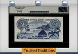 Welt Banknoten 1 POUND 1963 TT PK 14a WESTERN SAMOA  LCG 67 PPQ SUPERB GEM NEW NONE FINER AMAZING HIGH GRADE EXAMPLE AND TIED WITH THREE MORE AT THIS GRADE LEVEL OF 67 AND NONE GRADED HIGHER!