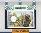 Welt Banknoten 5000 FRANCS 1977 TT PK 804Tm WEST AFRICAN STATES TOGO  PCGS 65 PPQ GEM NEW POPULATION ONE AT THIS GRADE LEVEL WITH ONLY THREE GRADED FINER!