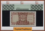 Welt Banknoten 1951 TT PK 16s ITALIAN SOMALILAND 5 SOMALI LEOPARD SPECIMEN PCGS 67 PPQ TOP POP! GORGEOUS BANKNOTE! A MUST SEE! SUPERB GEM NEW! HIGH QUALITY!!!