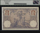 Welt Banknoten 1000 FRANCS TT PK 31 1942-43 TUNISIA  ON 100 FRANCS LCG 67PPQ SUPERB FINEST KNOWN JUST A STUNNING EXAMPLE AND THE ONLY ONE GRADED AT THIS LEVEL. FINEST KNOWN!