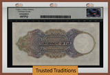 Welt Banknoten 10 SHILLINGS 1951 TT PK 38k FIJI  KING GEORGE VI LCG 68 PPQ SUPERB FINEST KNOWN!! SUPERB GEM NEW MONSTER GRADE ONLY EXAMPLE GRADED AT 68 AND NONE FINER!!!